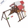 Детская деревянная игровая площадка Таити Люкс