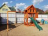 Деревянная детская площадка для дачи "Шато" (Домик)
