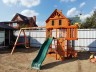 Деревянная детская площадка для дачи "Шато" (Домик)