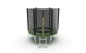Батут EVO Jump External 6ft с внешней сеткой и лестницей, диаметр 6ft
