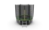 Батут EVO JUMP External 6ft с внешней сеткой и лестницей, диаметр 6ft + нижняя сеть