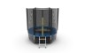 Батут EVO JUMP External 6ft с внешней сеткой и лестницей, диаметр 6ft + нижняя сеть
