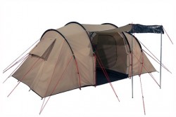Большая кемпинговая палатка с двумя раздельными спальнями High Peak