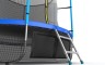 Батут EVO JUMP Internal 8ft с внутренней сеткой и лестницей, диаметр 8ft + нижняя сеть