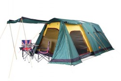 Большая (5+5) комфортабельная кемпинговая палатка Victoria 10