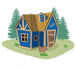 Лесной домик для детей