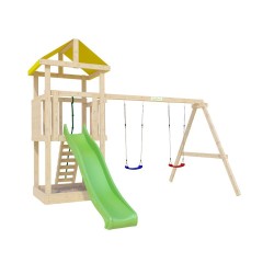 Детская деревянная игровая площадка для дачи "Панда Фани Baby"