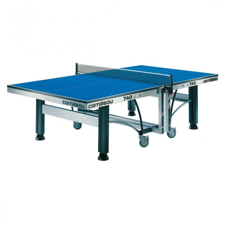Теннисный стол складной профессиональный COMPETITION 740 ITTF (синий)