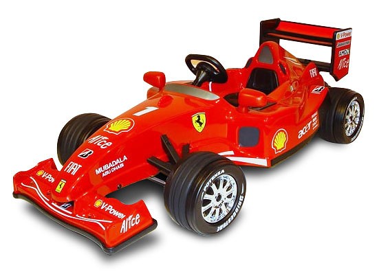 Ferrari F1 с электрическим мотором 12V