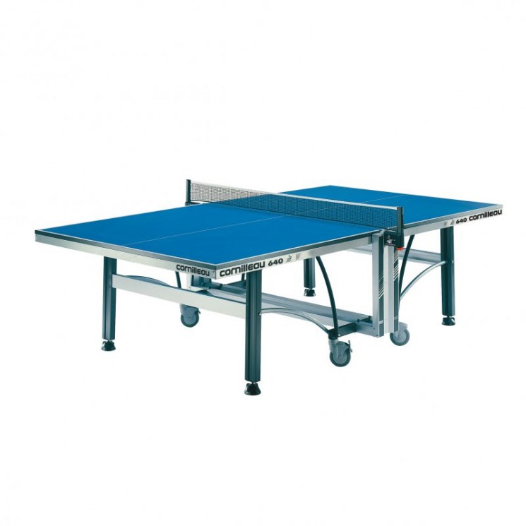 Теннисный стол складной профессиональный COMPETITION 640 ITTF (синий)