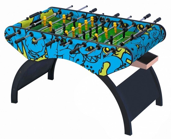 Игровой стол - футбол Cosmos (140x74x86см, светлый)