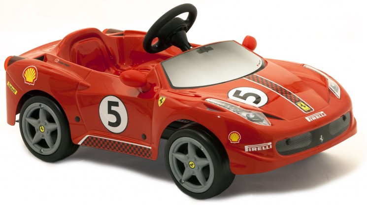 Ferrari 458 Challenge с электрическим мотором 6V