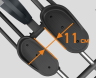 Домашний эллиптический тренажер APPLEGATE X32 A
